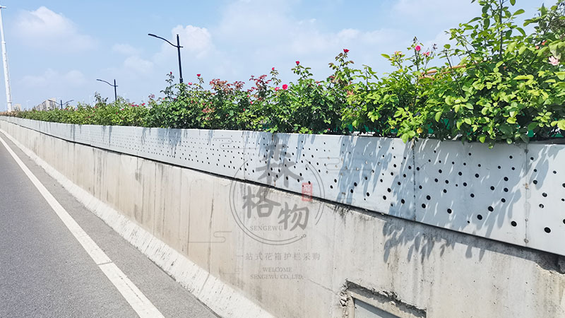 廣東高架橋梁橋墩綠化方案