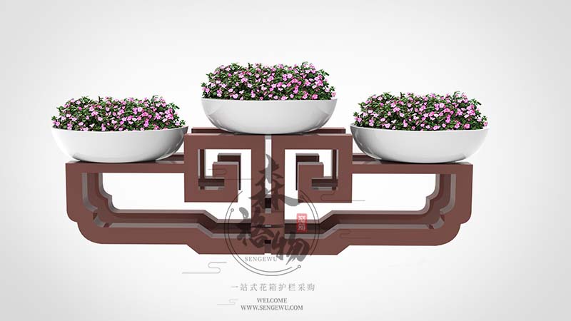 羚羊掛角立體花架